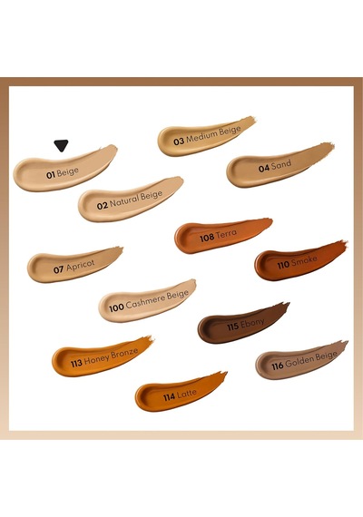 Cosmetics Mattifying Extreme Wear 01 Beige Mat Bitişli Spf 15 Kapatıcı Fondöten Çok Renkli
