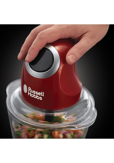 Russell Hobbs Mını Chopper 24660-56 Mini Doğrayıcı Kırmızı
