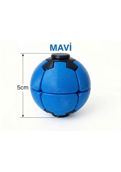 3d Baskı Push-spin Stres Topu - Spinner Ball - Oyuncak