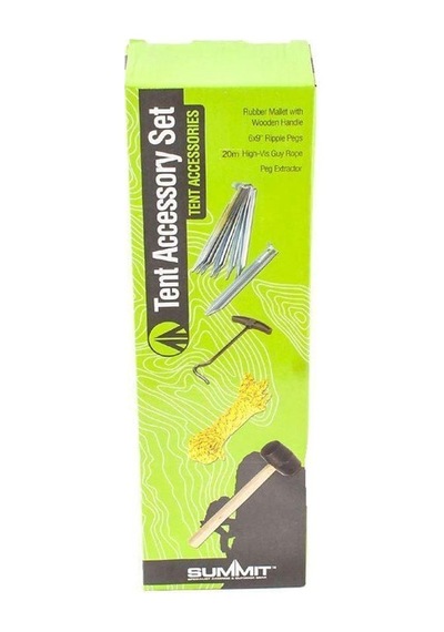 Summit Çadır Kurulum Aksesuar Seti Tent Accessories Set Siyah
