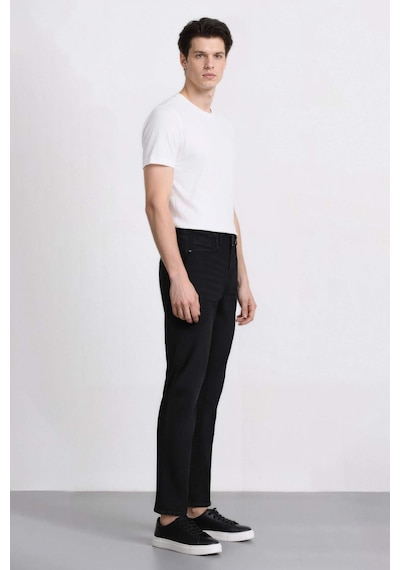 Defacto Sergio Regular Fit Normal Bel Boru Paça Jean Pantolon W6868az26spnm40 Siyah-nm40