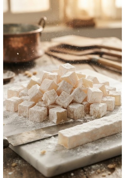 Geleneksel Sade Lokum - Çay Ve Kahve Saatlerinin Vazgeçilmezi 500g