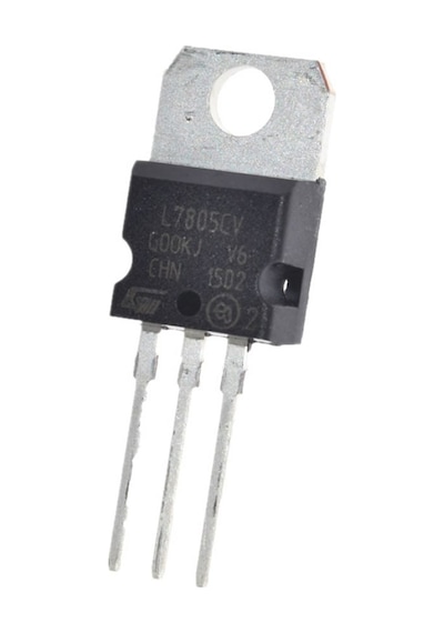 L7805CV 3 Pin DC 5V Lineer Voltaj Düşürücü Regülatör Entegre