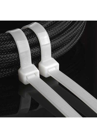 Kablo Bağı 7.5x300mm Beyaz 100 Adet