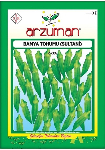 Sultani Bamya Tohumu 25 Gr