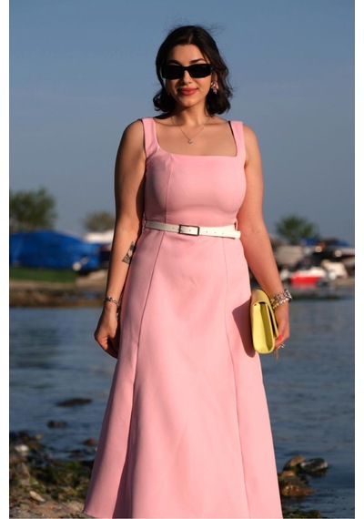 Gigi Wardrobe Pembe Sunset Elbise Pembe Pembe