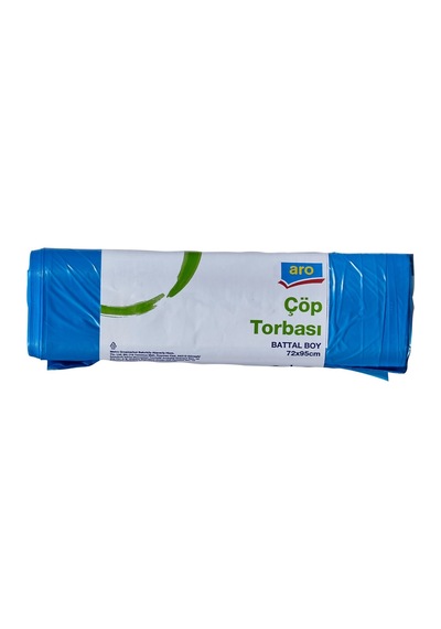 Aro 72x95 Cm Büyük Boy Çöp Torbası 10 Adet Güçlü Ve Dayanıklı Tarı