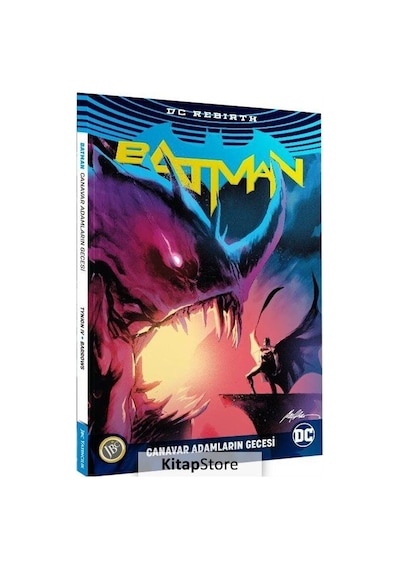 Batman Rebirth: Canavar Adamların Gecesi - Steve Orlando - JBC Yayıncılık