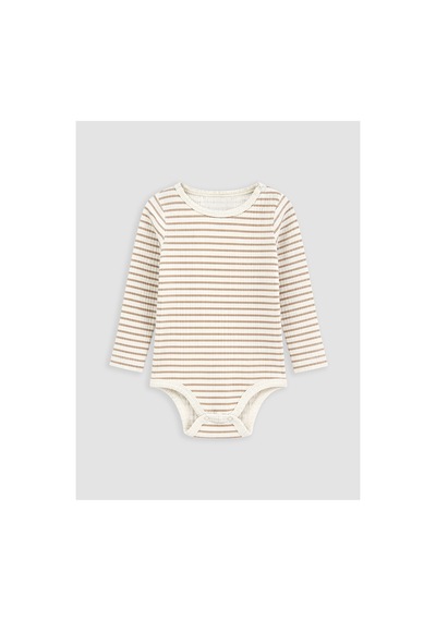 Lc Waikiki Alıta Cıty Farkıyla Lcw Baby Ekru Oval Yaka Erkek Bebek Çıtçıtlı Body Ekru - 929731858 Ekru