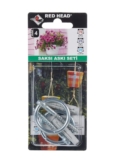 Saksı Askı Seti Beyaz - 761156965