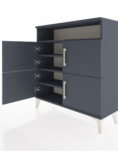 Arges Şifonyer 4 Raflı 4 Kapaklı 88x30x96 Antrasit-antrasit Antrasit Arges Şifonyer 4 Raflı 4 Kapaklı 88x30x96 Antrasit-antrasit Antrasit