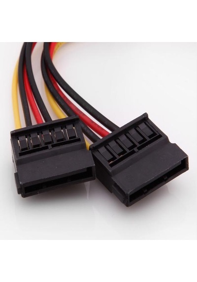 S-Link Sl-P516 Ikili Sata Power Kablo