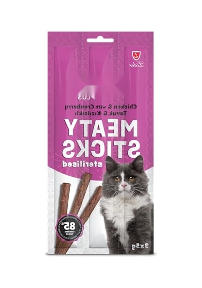 Kısır Kediler İçin Tavuk Ve Turna Yemişi Çubuk Atıştırmalık 15 Gr 100 G