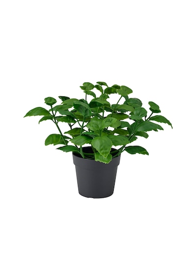Yapay Bitki, Yeşil, 9 Cm, Fesleğen, İç/dış Mekan Diğer