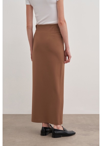 Aker 24aw01162111 Küçük Beden Etek 24aw01162111 038 Camel CAMEL