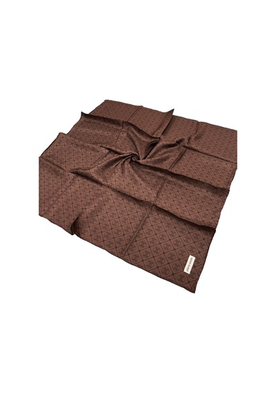 Pierre Cardin İpek Eşarp - 8631438-931 Kahve Kahve
