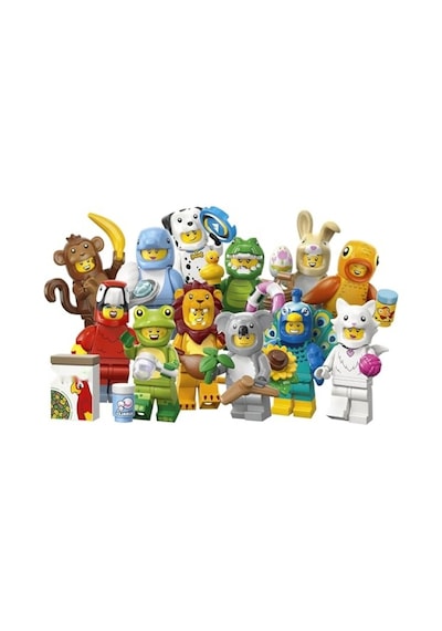 Koleksiyonluk Hayvan Minifigür Seti - 5 Yaş Ve Üzeri, 12 Farklı Karakter