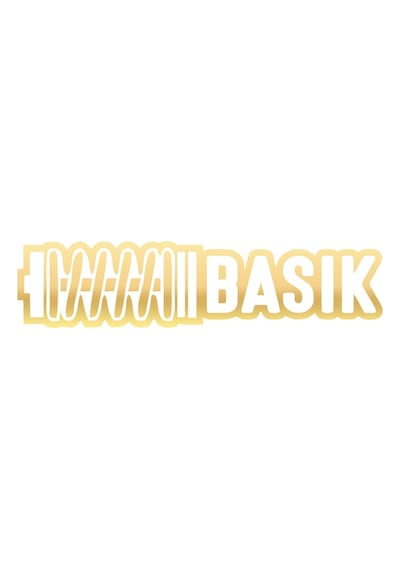 Basık Araba Sticker 17x17 Cm Gold