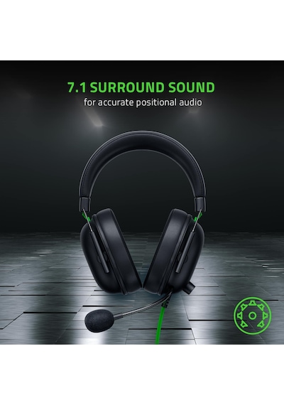 Razer Blackshark V2 X - Premium Espor Oyun Kulaklığı 50mm Sürücü