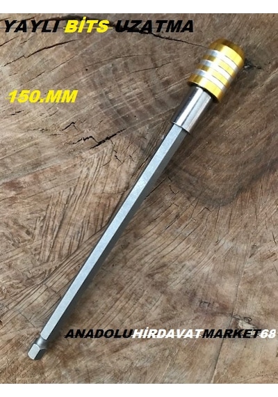 Mtv Yaylı Manyetik Bits Uzatma Ucu Vida Uzatma 150Mm