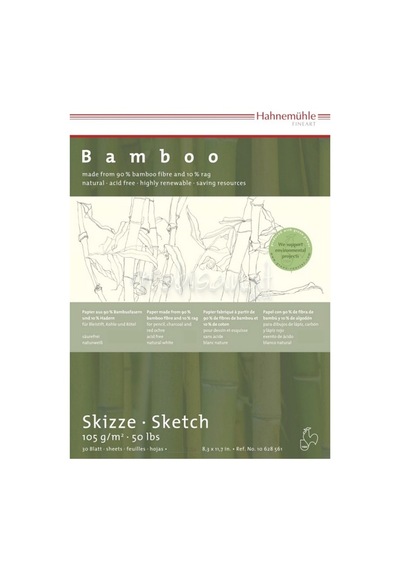 Hahnemühle Bamboo Skizze Çizim Blok 105G 30 Yaprak A5