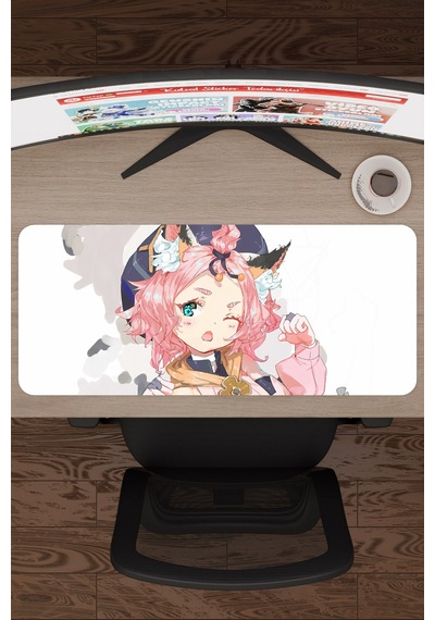Diona Genshin Impact Anime Gacha V5 - 70x30 Xl Gaming Mouse Pad Fare Altlığı