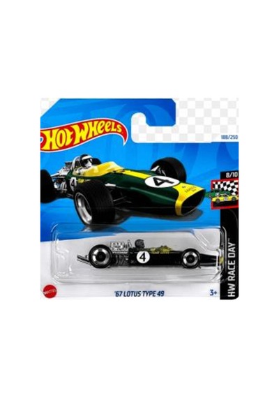Tekli Arabalar '67 Lotus Type 49 Htd99 Race Day