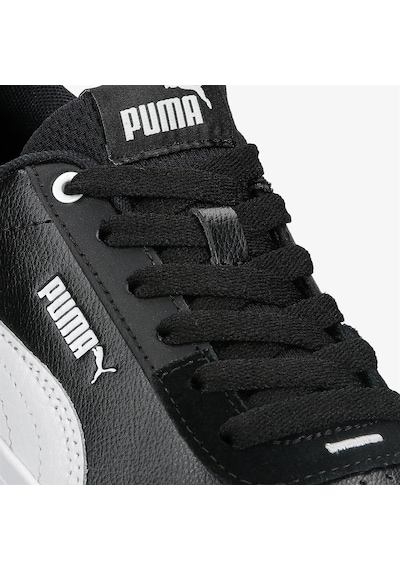 Puma Carina Lift Kadın Siyah-Beyaz Spor Ayakkabı 373031 06 Siyah