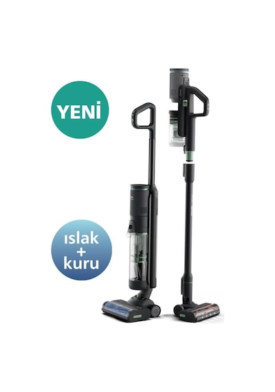 Philips 7000 Serisi Aquatrio XW7263/11 Islak Kuru Şarjlı Dikey Süpürge (Outlet)