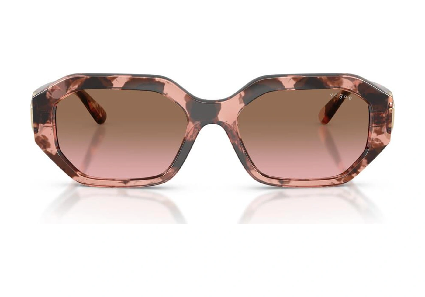 5675s 319914 54 Vogue Desenli Güneş Gözlüğü Pembe