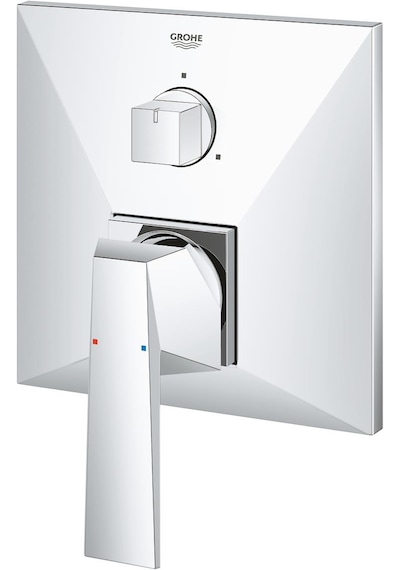 Grohe Grohe Allure Brilliant Ankastre Banyo Duş Bataryası 3 Çıkışlı Div Krom