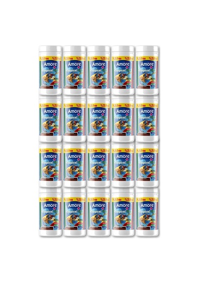 Lepistes-melek-plati-moli Balığı Granül Yemi 20x125 Ml Tropikal Mix Selection