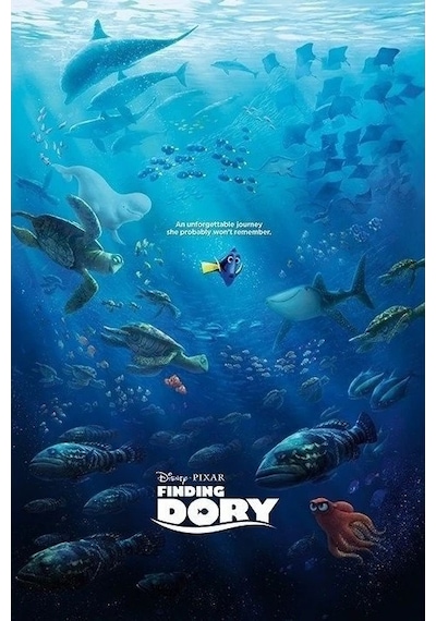 Maxi Poster Finding Dory Unforgettable Journey