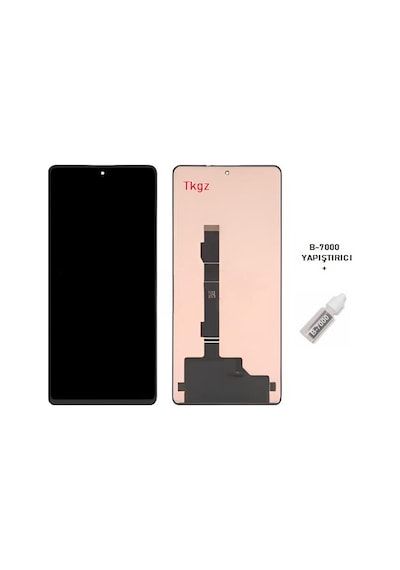Xiaomi Redmi Note 12 Pro -5g- Lcd Ekran Dokunmatik Service Pack + Nano Ekran Koruyucu + B-7000
