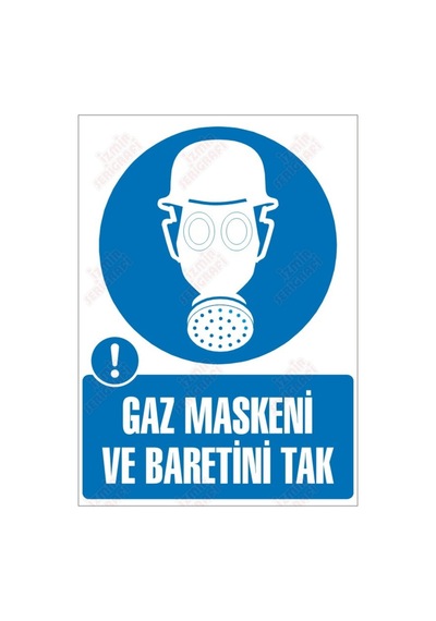 Gaz Maskeni Ve Baretini Tak