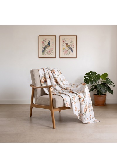 Aryıldız Home Mabel %100 Pamuk Tek Kişilik Pike 150x220 Cm Renkli