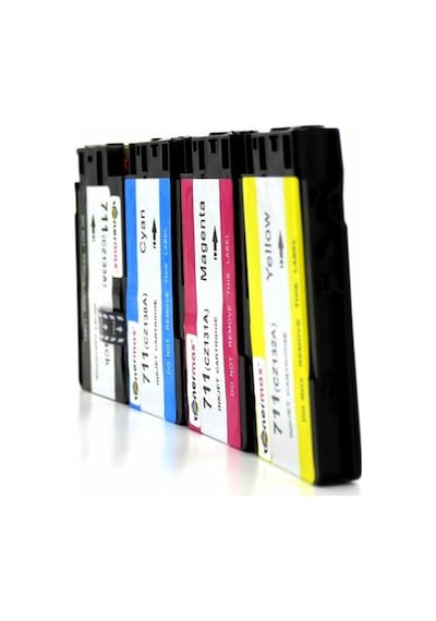 Hp 711 Cz133A / Cz132A / Cz131A / Cz130A Set Uyumlu Kartuş