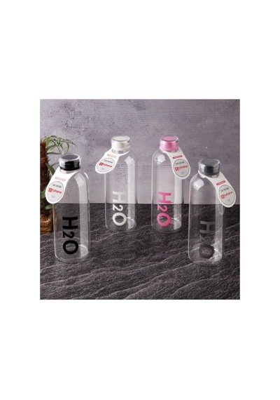 H2o Borosilikat Cam Matara 1000 Ml Pembe