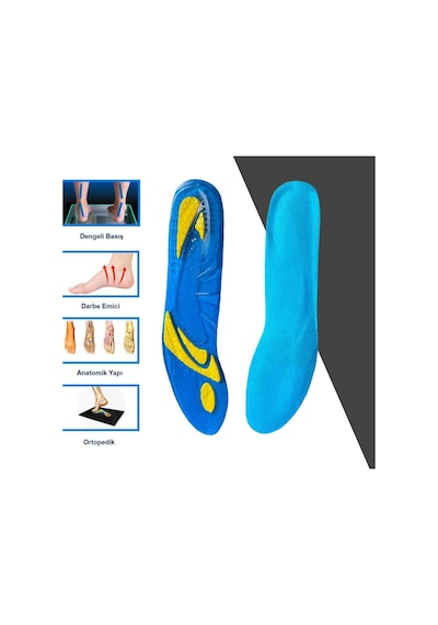 Gel Comfort GC13 Yumuşak Jel, Rahat, Konfor, Sneaker Ayakkabı Tabanlık