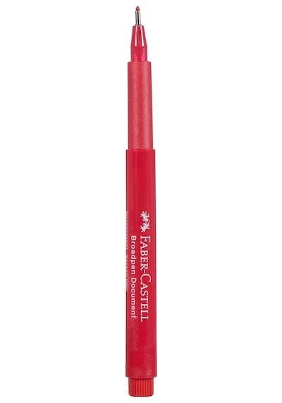 Faber-castell Broadpen, 1554 Kırmızı