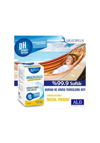 Burun ve Sinüs Temizleme Kiti 20X240Ml Multiplus Multisinus Burun ve Sinüs Temizleme Kiti 20X240Ml Multiplus Multisinus