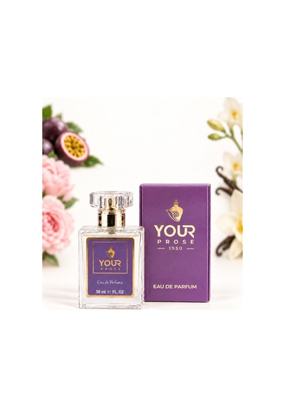 Your Prose K102 Çarkıfelek Meyvesi Ve Şakayık Notalı Ferah Meyvemsi Çiçeksi Kadın Parfümü Edp 50 Ml - 8690352000012yp102 Meyveli