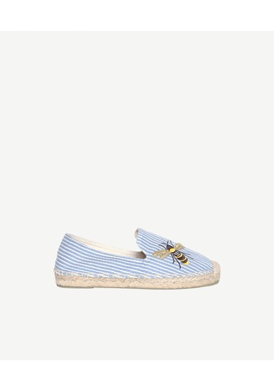 Yargıcı Arı Nakış İşlemeli Espadril 26ykay4031x 021 Mavi