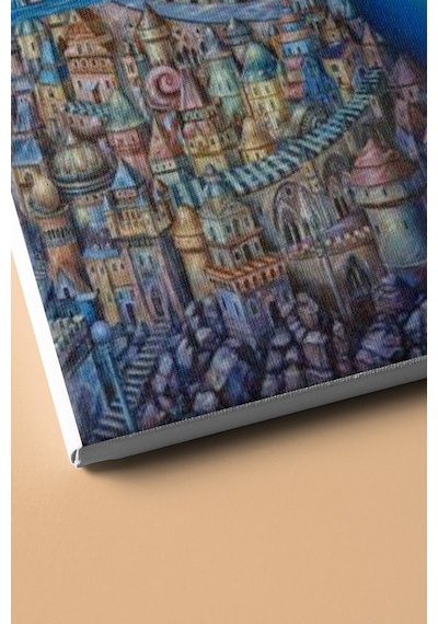 Webstyle Sayılarla Boyama Seti Kasnaklı Kayıp Şehir 60 X 75 Cm