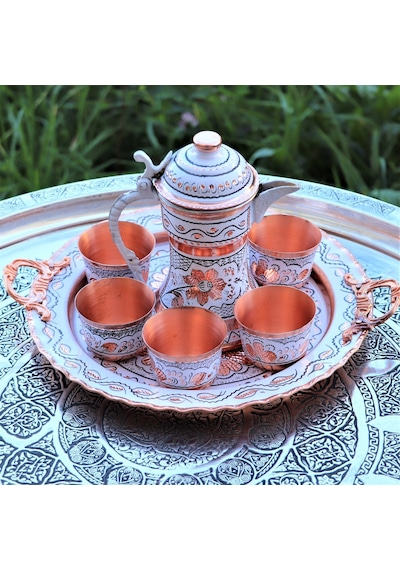 6'lı Royal Bakır Zem Zem Takımı