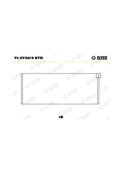 Kol Yatak - Fiat Ducato, Scudo, Ulysse - Glyco-7137304std