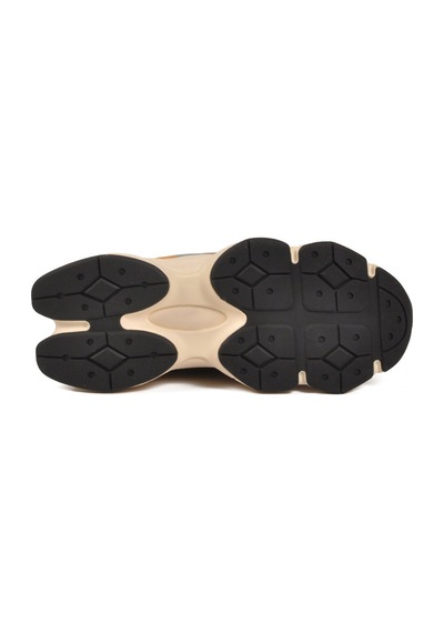 United Colors of Benetton Bej Haki Memory Foam Kadın Spor Ayakkabı Bn-11121 G Bej-haki