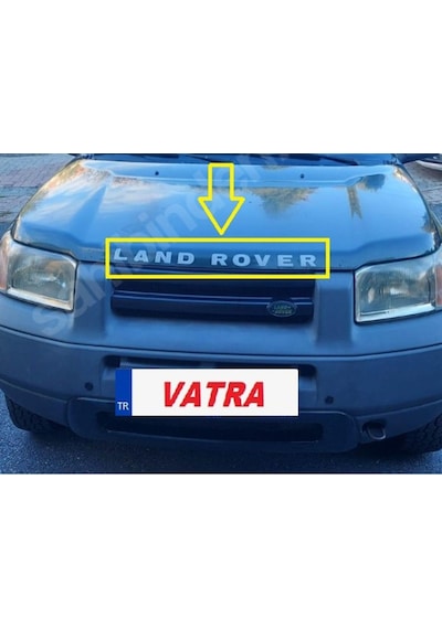 Range Rover Freelander Iı 2.2 Sd4 2011-2012 Uyumlu Gri Land Rover Kaput Yazısı