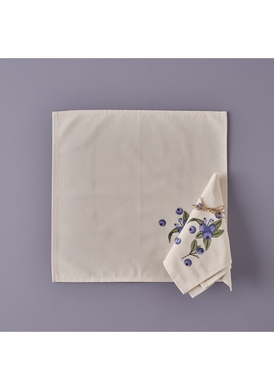 Bella Maison %100 Pamuk Blueberry Peçete 40 x 40 CM Çok Renkli
