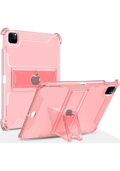Apple Uyumlu iPad, Air 11inç M2/m3 2025-2024 Kılıf Darbelere Dayanıklı Şeffaf Kapak Kılıf